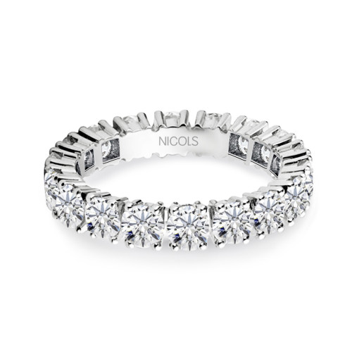 Anillo Diamantes Eternity Churumbella 2,25 a 2,70 Quilates 0.15 99930275011