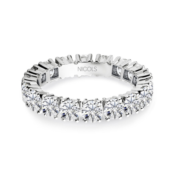 Diamantring Eternity Churumbella 2,25 til 2,70 Carat