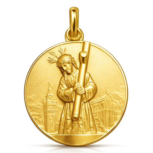 Medalla Jesús del Gran Poder Oro 18K