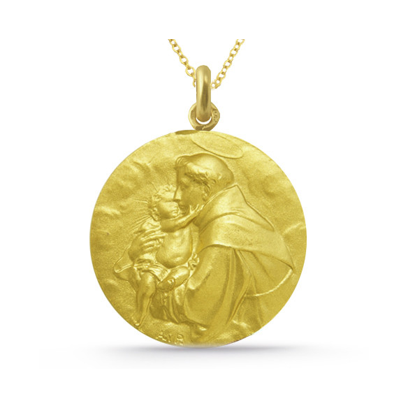 Medalie San Antonio de Padua Aur 18K