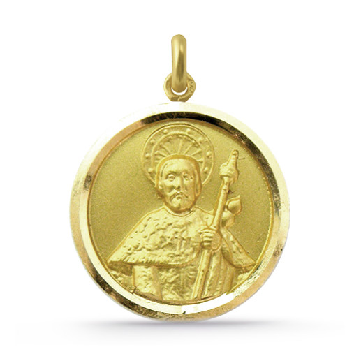 Medalla Santiago Apostol  Oro 18K