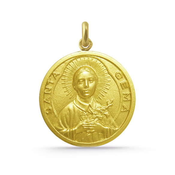 Holy Gem Medal 18 k Gold 04517510052