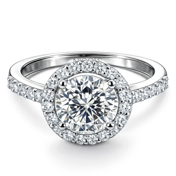 Clavel 1.50 ct Diamond Solitaire Ring in White Gold 99930171011