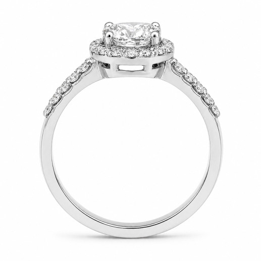 Anillo Solitario Diamante Clavel 1.50 ct Oro Blanco Clavel 99930171011 2