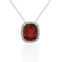 Piros Kő Nyakláncok