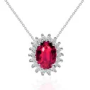 Red Stone Pendants