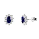 Blue Stone Earrings