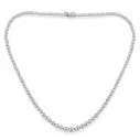 Rivièrehalsband med Diamanter